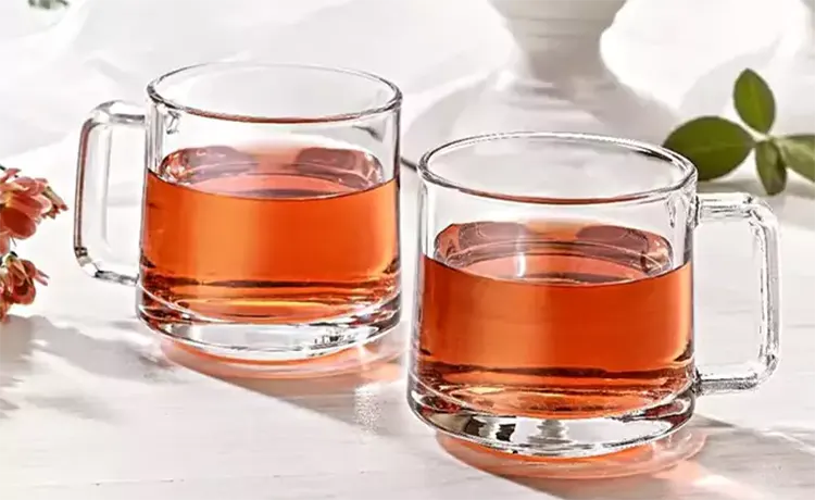 نیم لیوان دسته دار دیانا زنگان 6 عددی